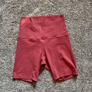 Lululemon Align Super High Rise Short 7” Size 6